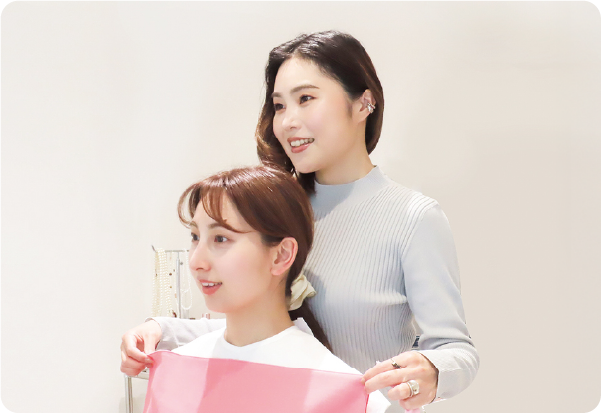 パーソナルカラー診断の流れ パーソナルカラー診断